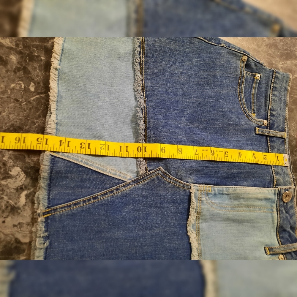 Junior's American Rag patchwork skirt - Picture 11 of 13